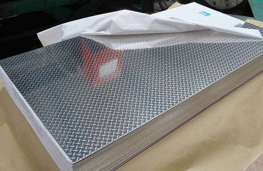 Aluminium 2014 Hot Rolled Chequered Plates